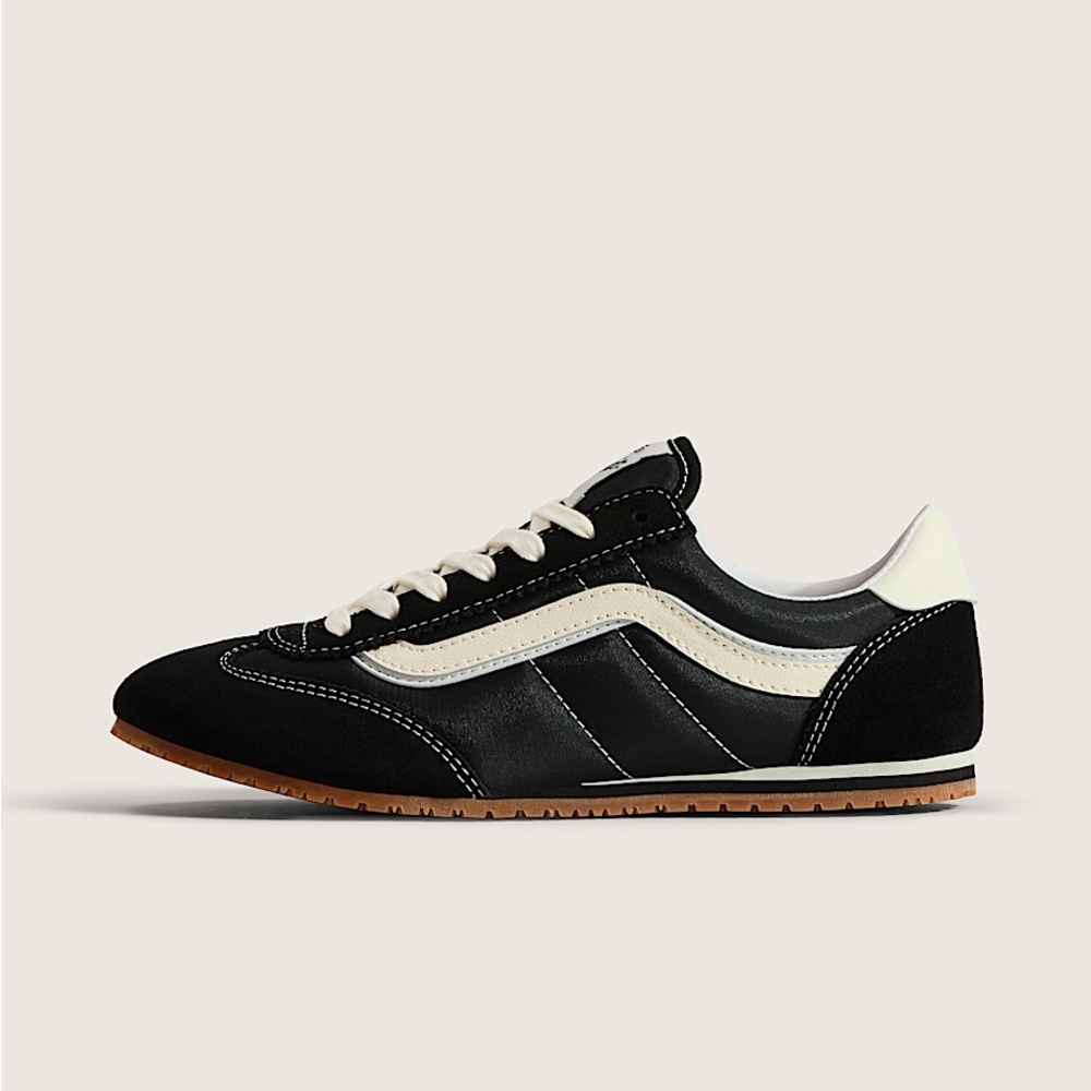 Vans Super Lowpro Black and White Women's Sneakers